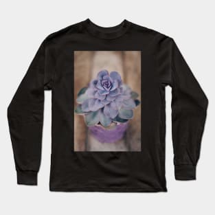 Purple Pearl in Pot Long Sleeve T-Shirt